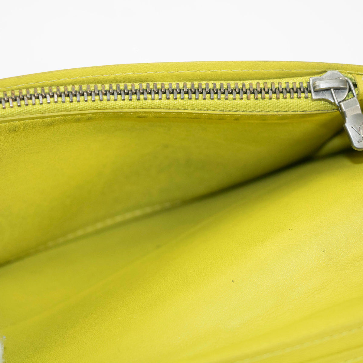 Louis Vuitton Damier Infini Yellow Bifold Long Wallet #3934