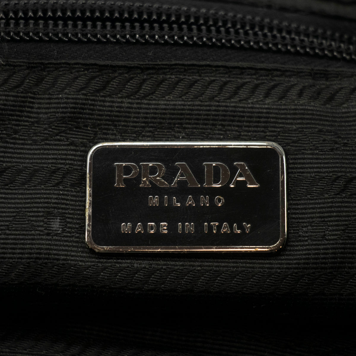 Prada Black Tessuto Nylon x Leather Backpack #4631