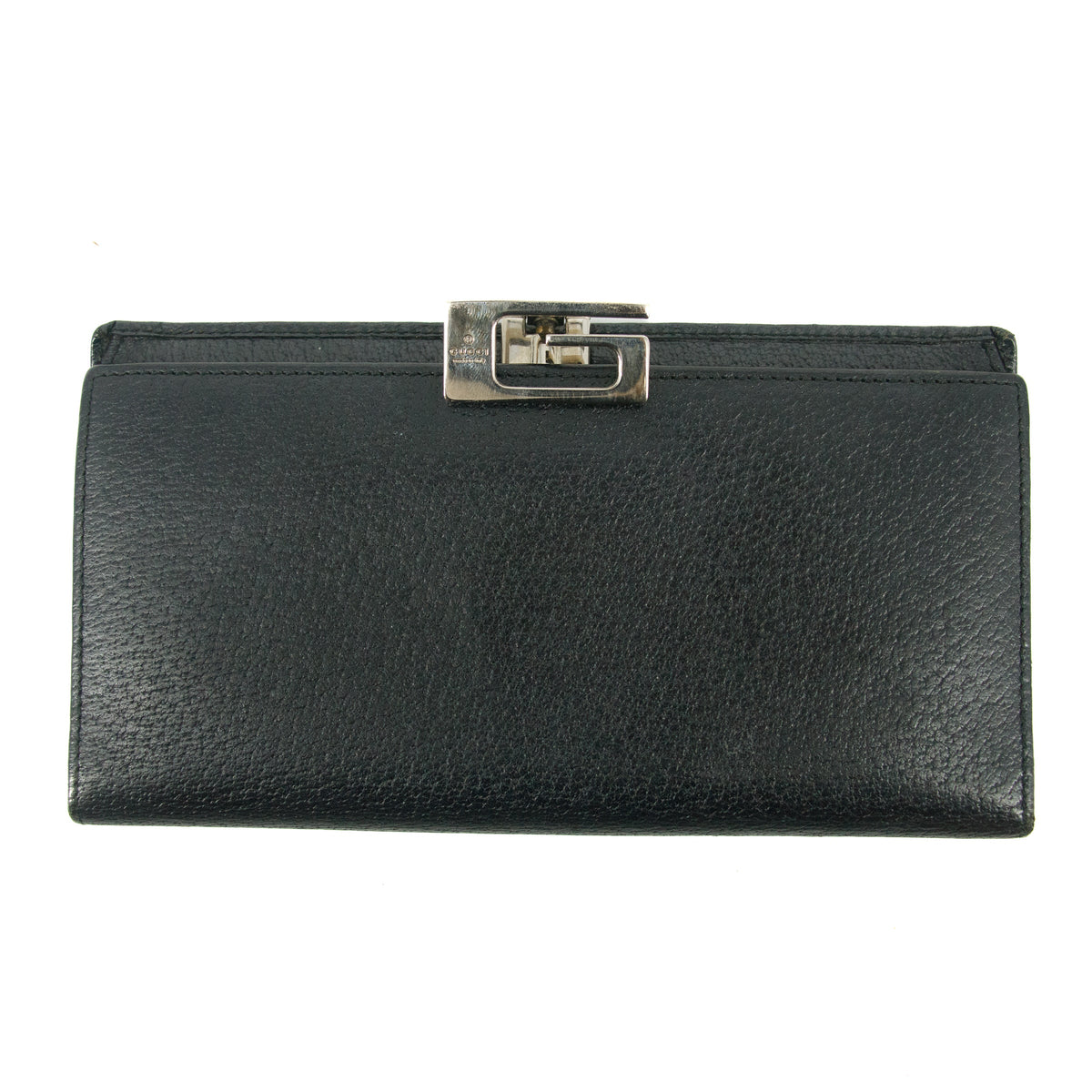 Gucci Black Leather Long Wallet #5150