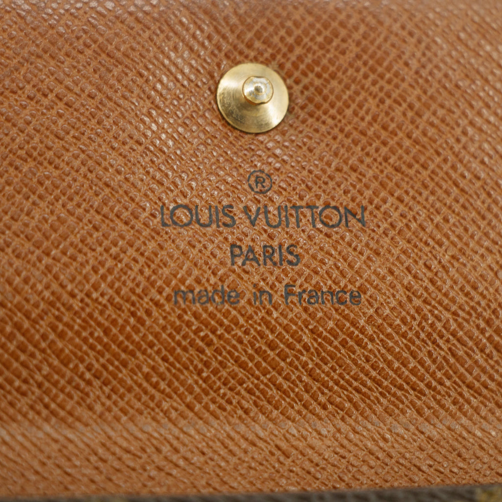 Louis Vuitton Monogram Canvas Elise Compact Wallet #5152