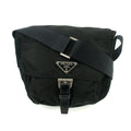Prada Tessuto Nylon Black Mini Messanger Bag #5288