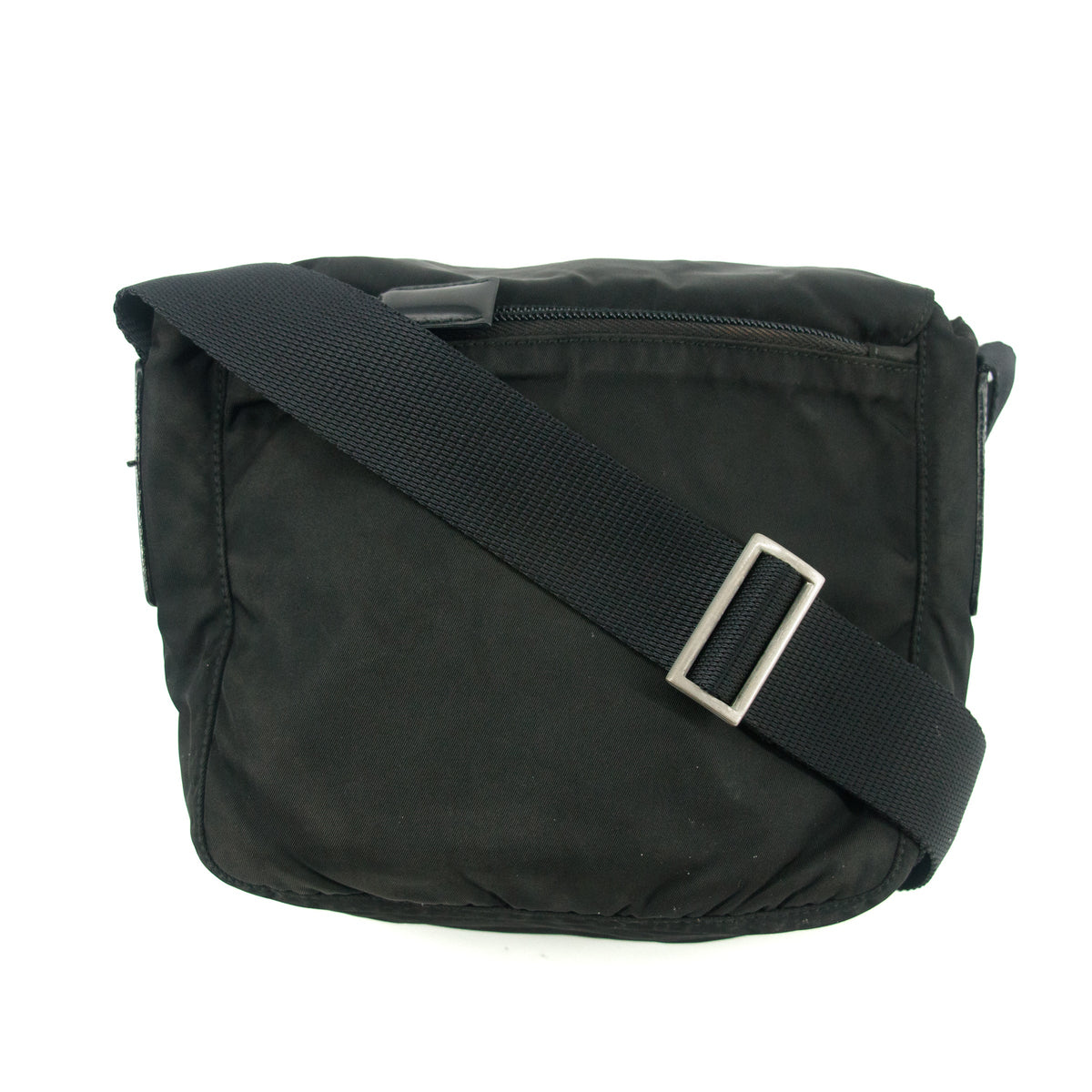 Prada Tessuto Nylon Black Mini Messanger Bag #5288
