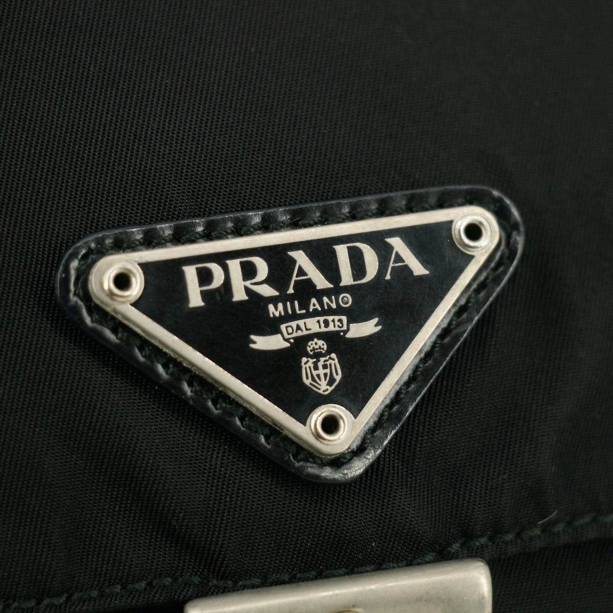 Prada Tessuto Nylon Black Mini Messanger Bag #5288