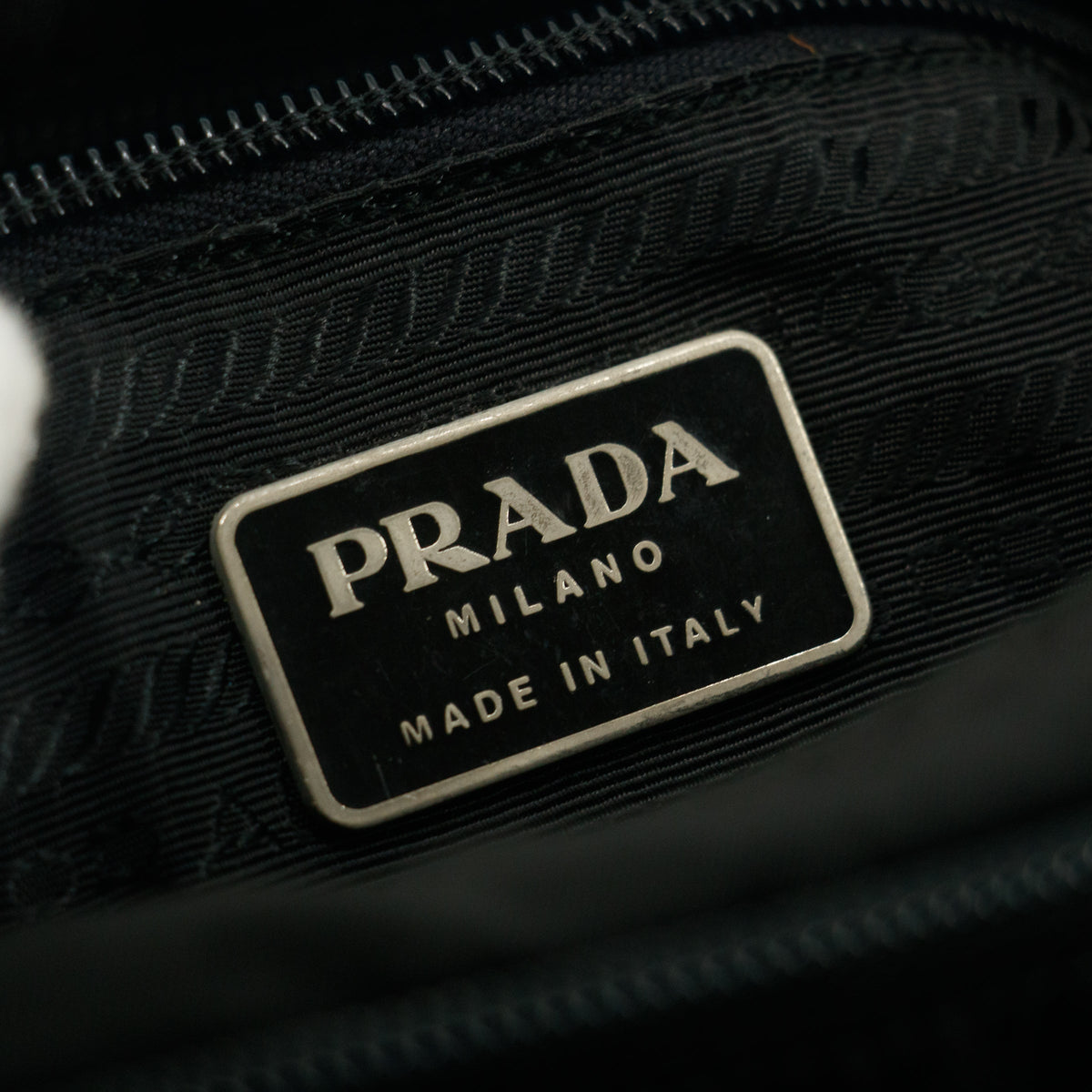 Prada Tessuto Nylon Black Mini Messanger Bag #5288