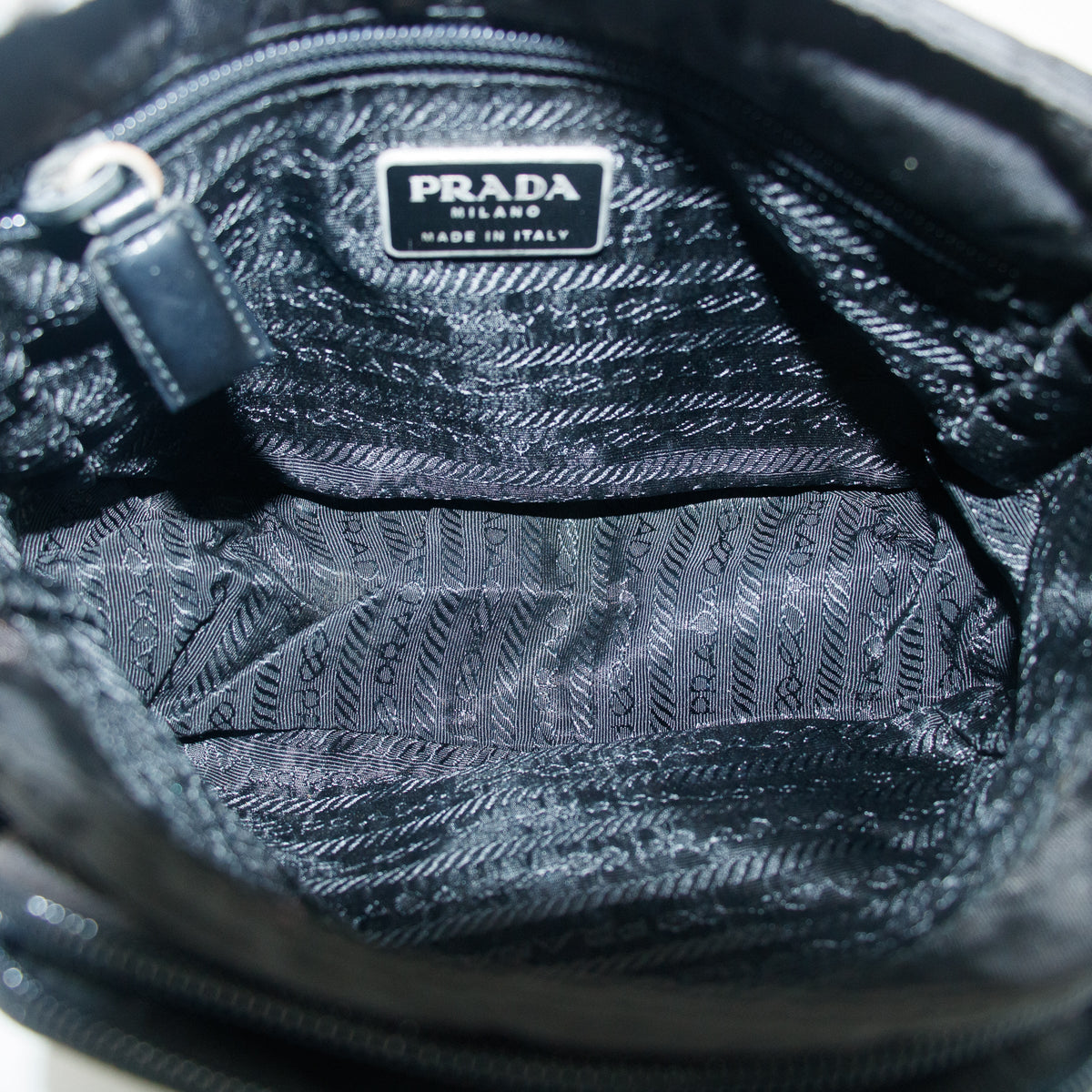 Prada Tessuto Nylon Black Mini Messanger Bag #5288