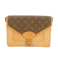 Louis Vuitton Monogram Sac Bifas  Brown Leather 2 Way Crossbody Bag  #5792