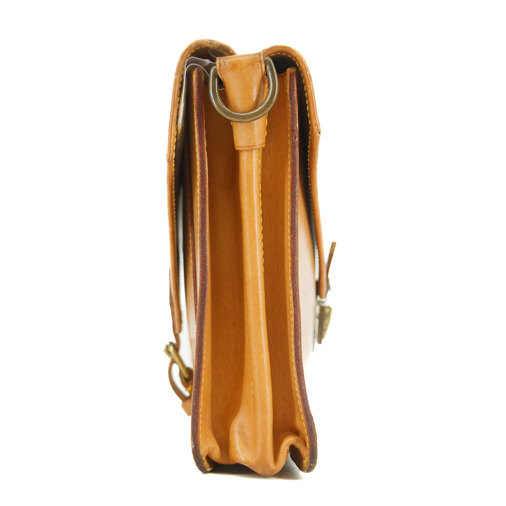 Louis Vuitton Monogram Sac Bifas  Brown Leather 2 Way Crossbody Bag  #5792