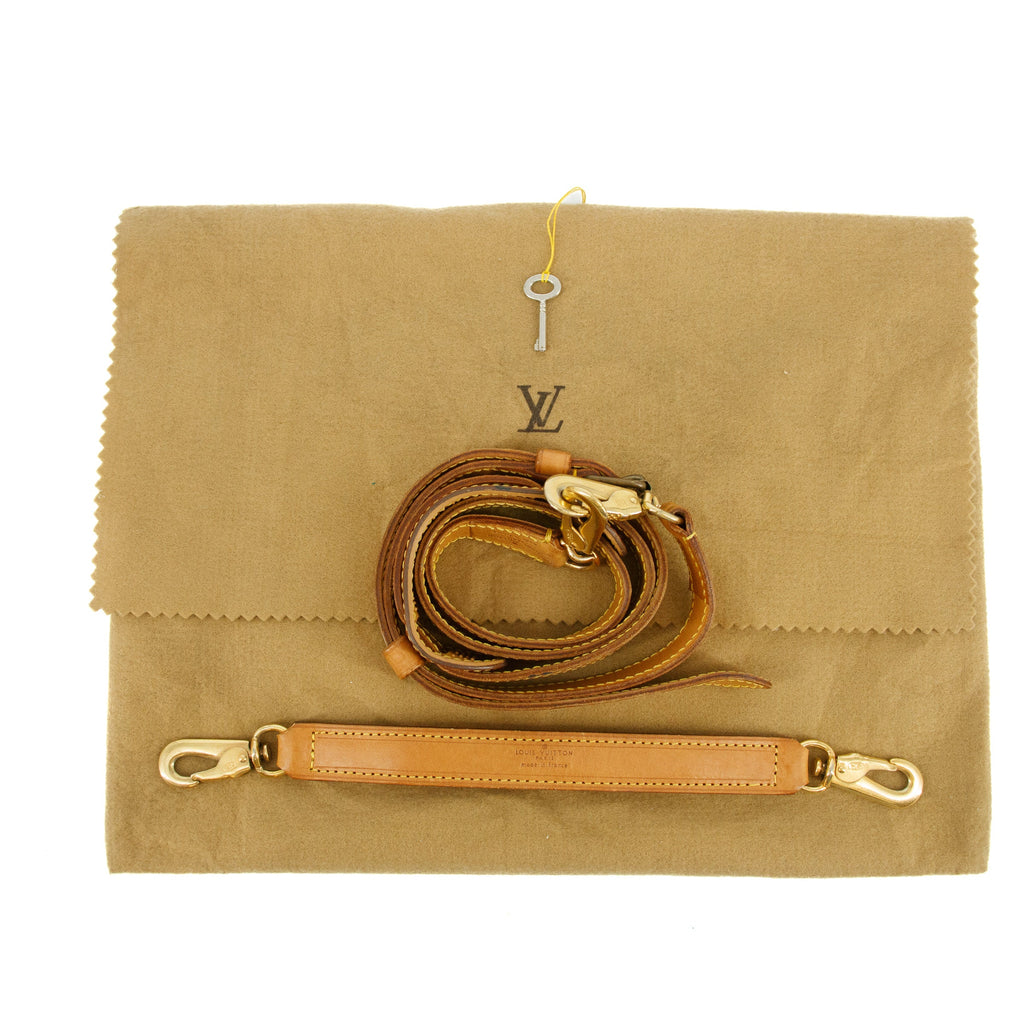 Louis Vuitton Monogram Sac Bifas  Brown Leather 2 Way Crossbody Bag  #5792