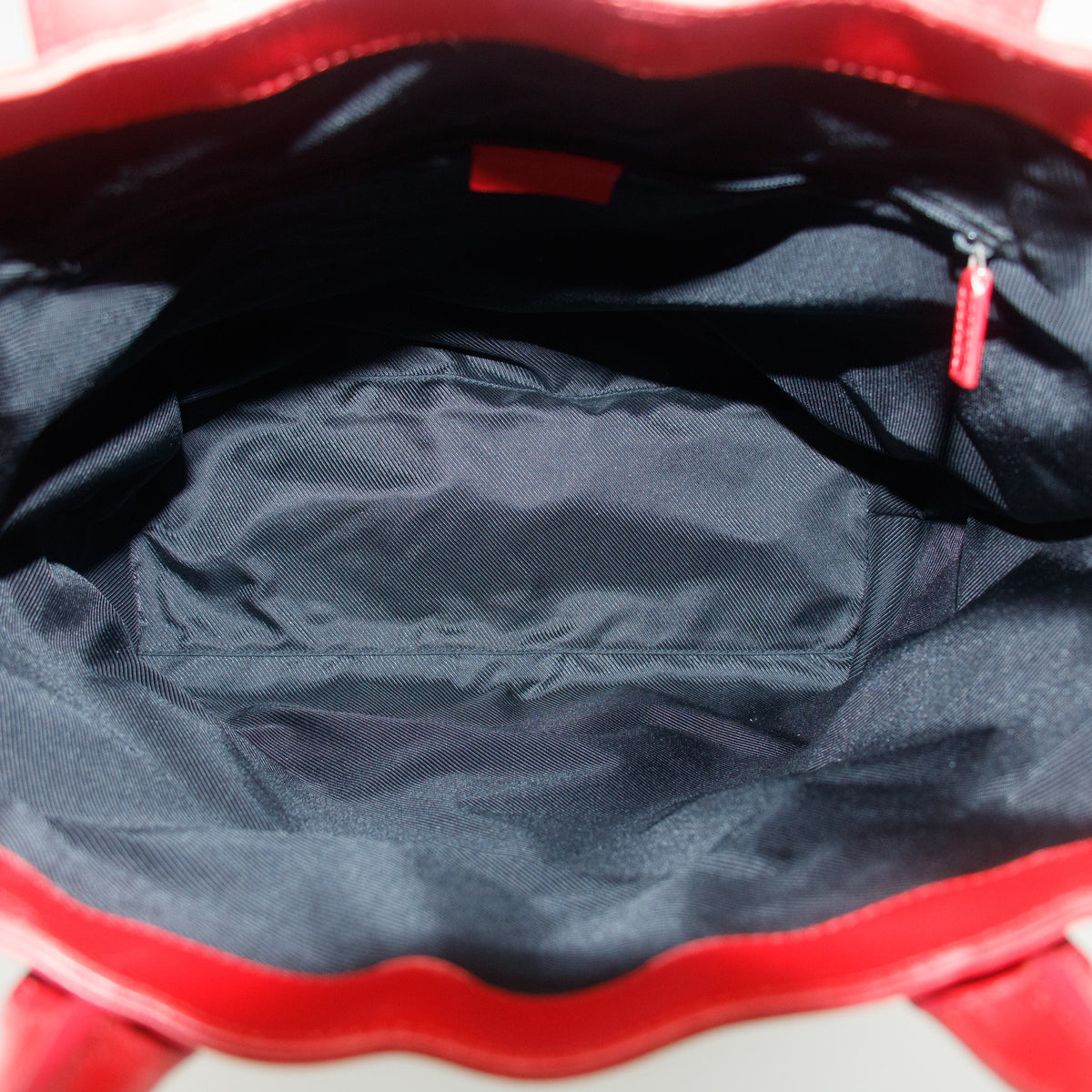 Gucci GG Canvas Brown x Red Tote Bag #8928