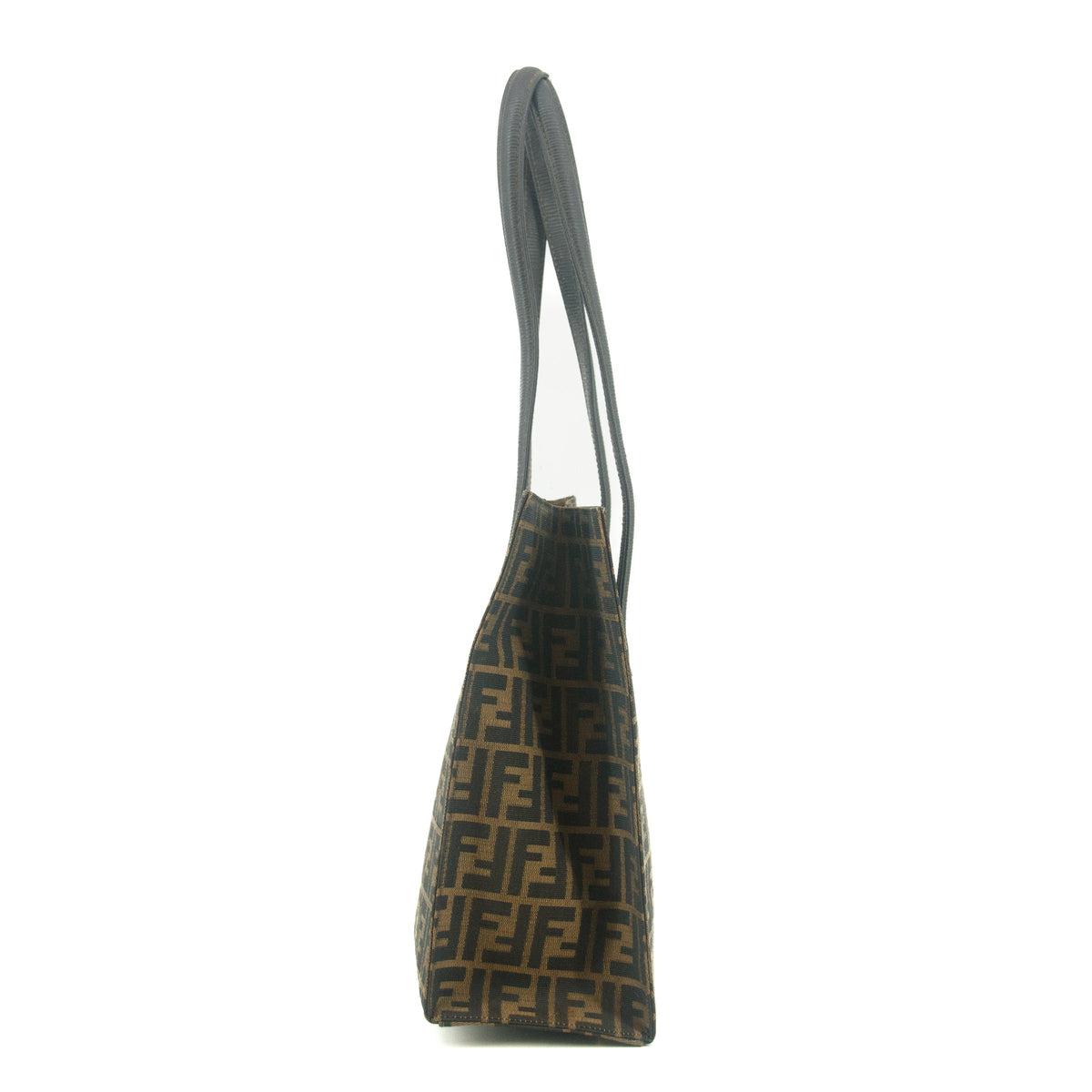 Fendi Vintage FF Zucca Pattern Canvas Shoulder Bag  #9348